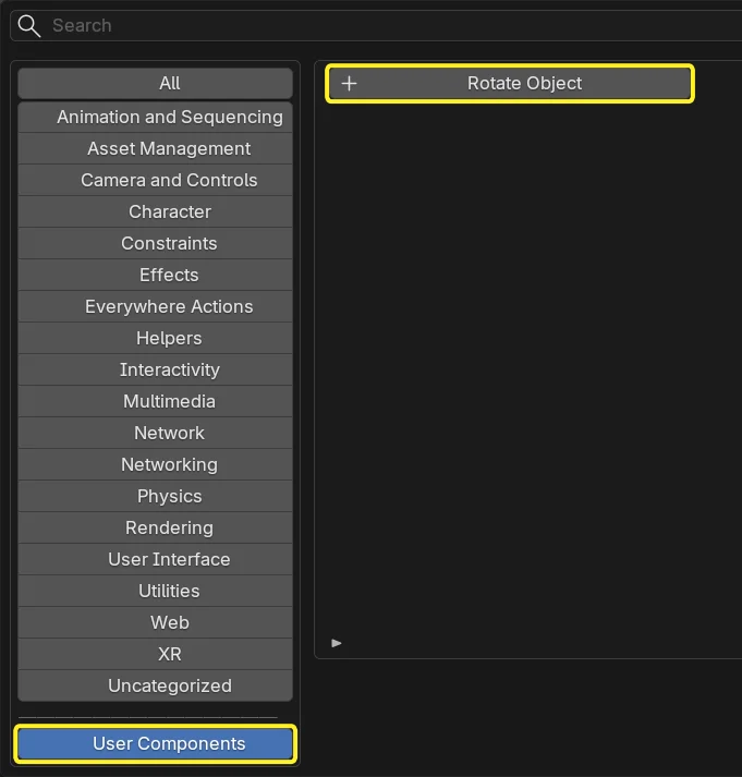 Add Custom Component