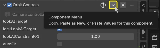 Copy/Paste Menu