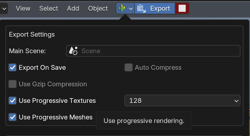Blender LOD and Texture Settings